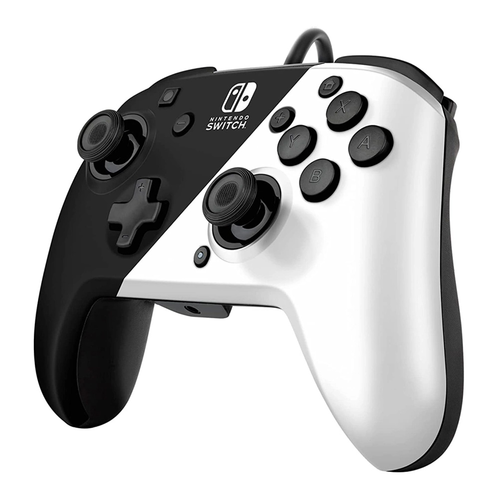 PDP Nintendo Switch Faceoff Deluxe Controller + Audio – Black & White