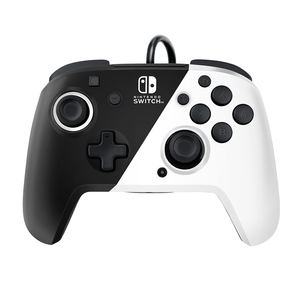PDP Nintendo Switch Faceoff Deluxe Controller + Audio – Black & White