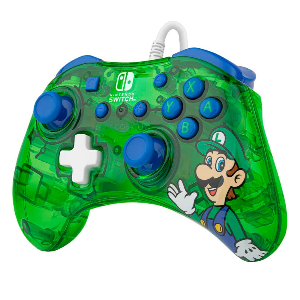 PDP Nintendo Switch Wired Controller Rock Candy Mini Luigi