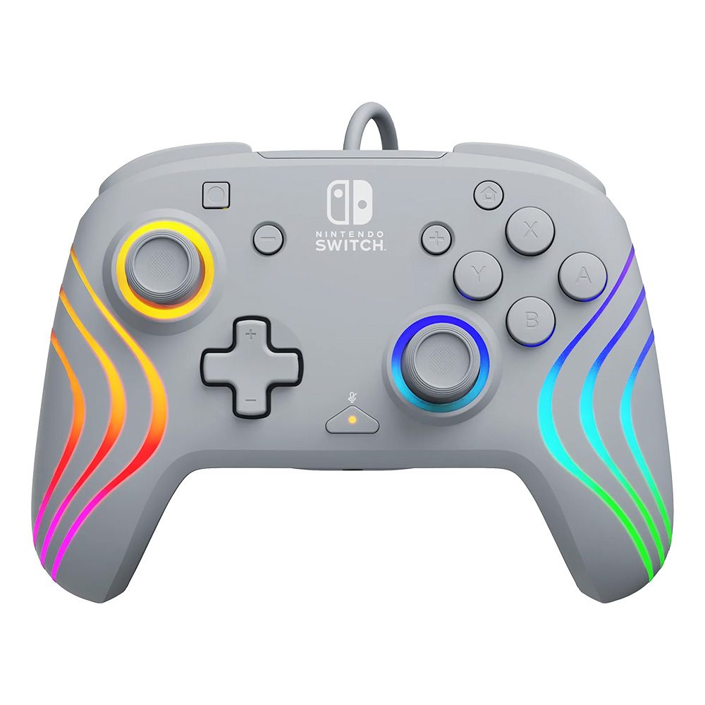 PDP Nintendo Switch Afterglow Wave Wired Controller Grey