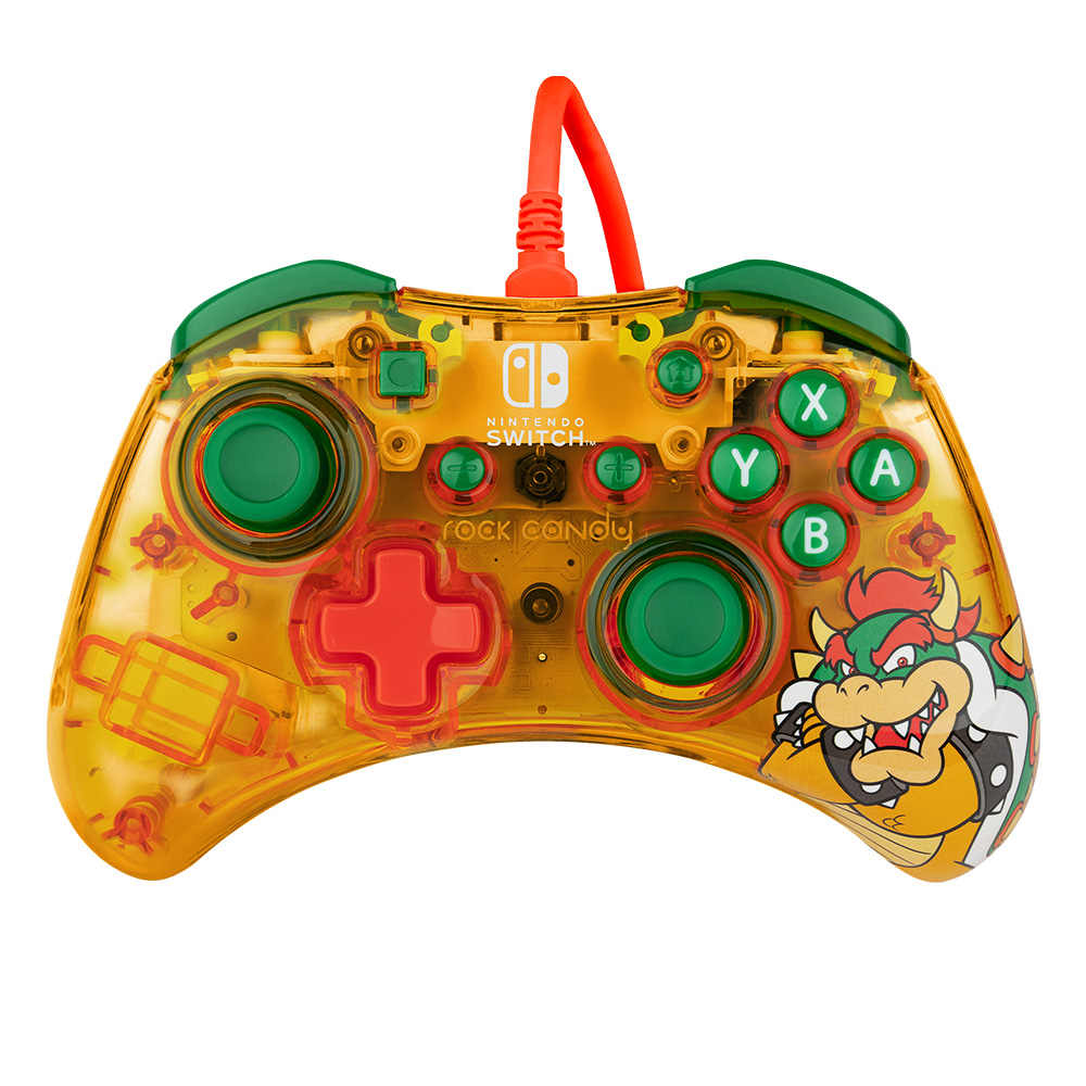 PDP Nintendo Switch Wired Controller Rock Candy Mini – Bowser