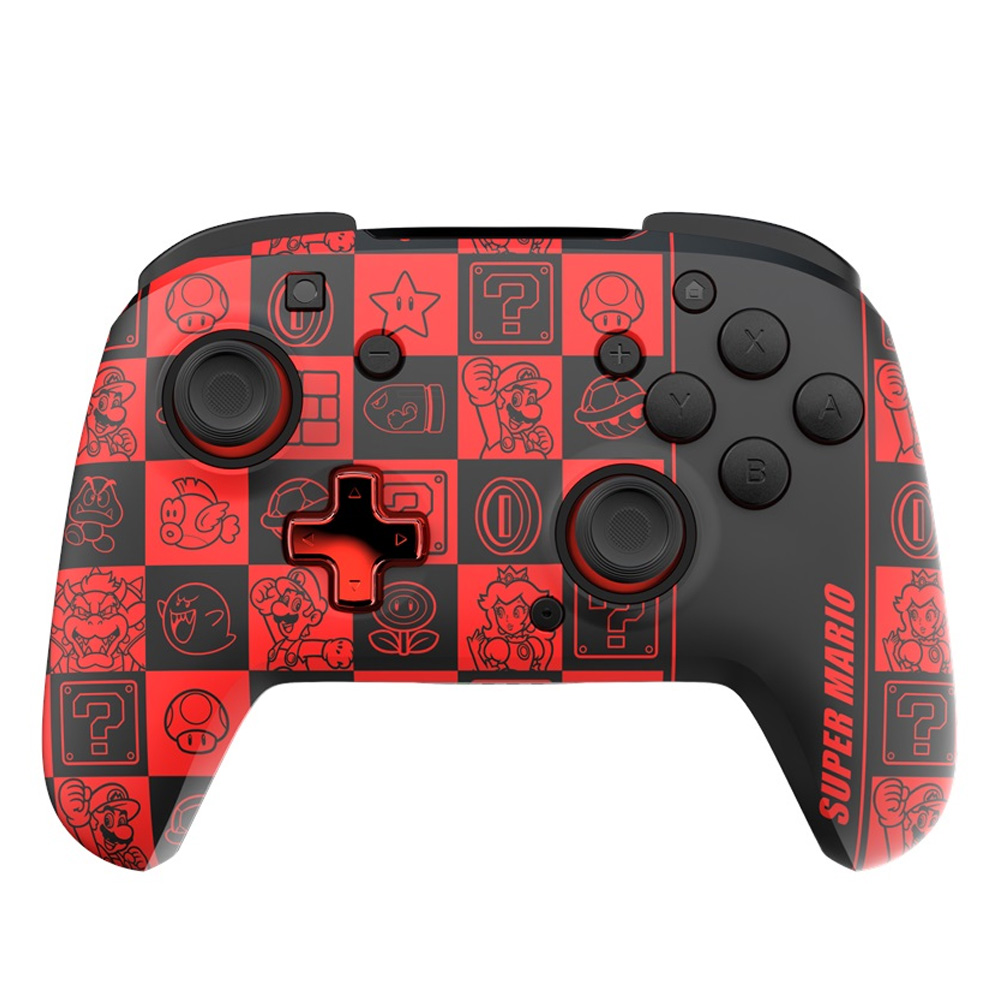 PDP Nintendo Switch Wireless Controller Rematch – Super Icons Glow In The Dark