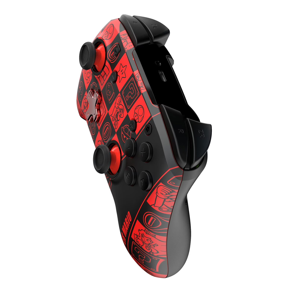 PDP Nintendo Switch Wireless Controller Rematch – Super Icons Glow In The Dark