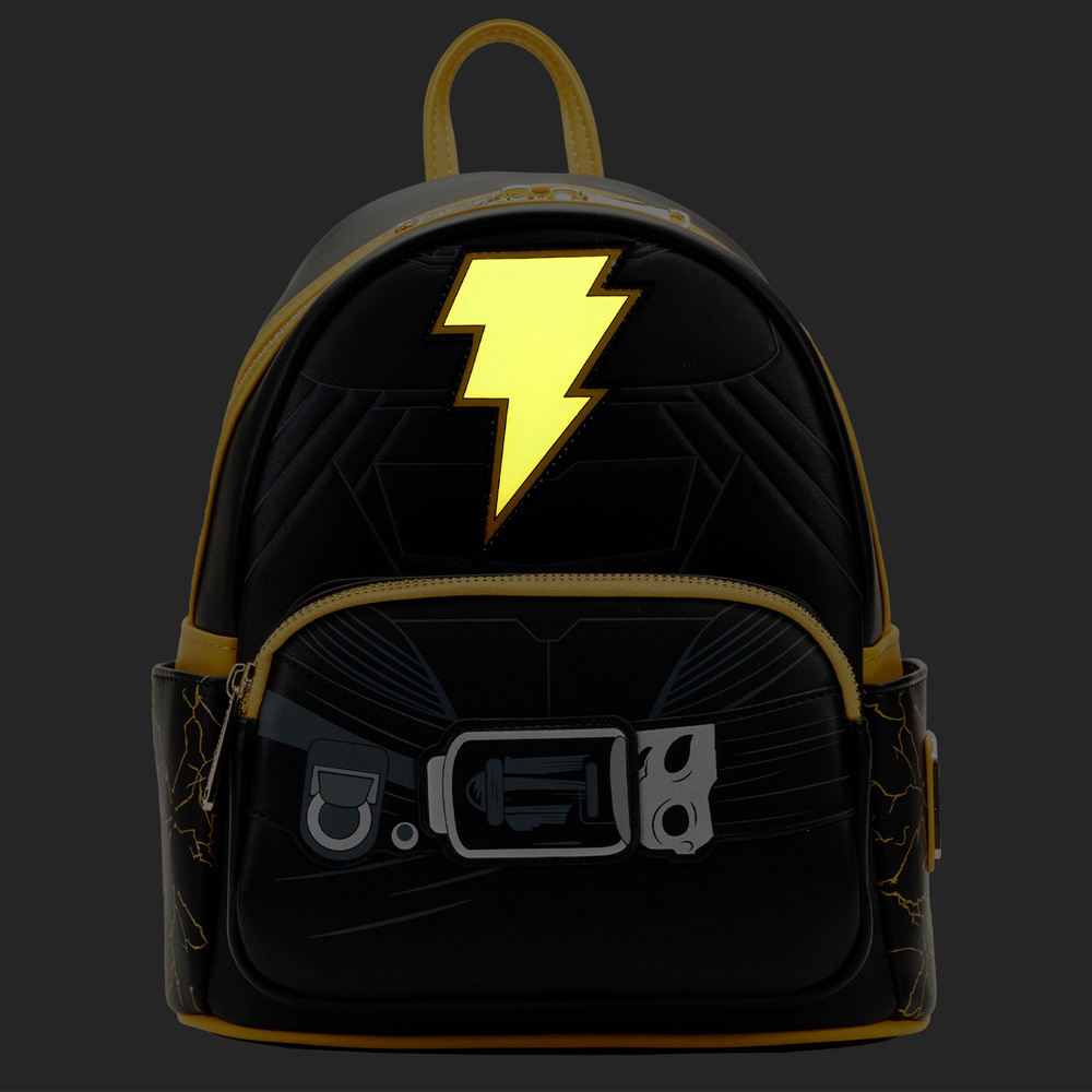 Loungefly DC Comics Black Adam Light Up Cosplay Mini Backpack