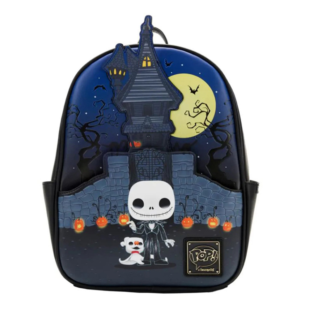Loungefly Disney Nightmare Before Christmas Jack Skellington House Mini Backpack