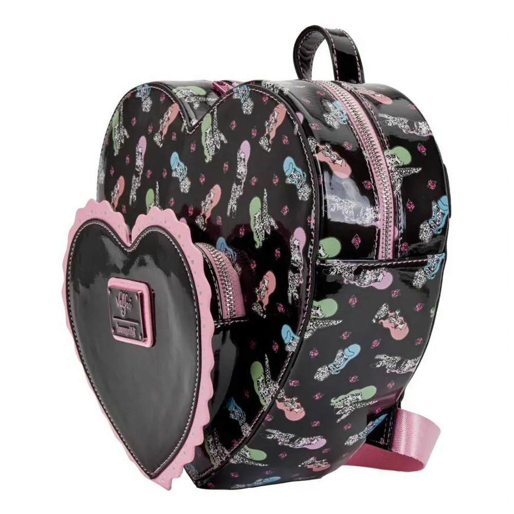 Loungefly Valfre Double Heart Mini Backpack