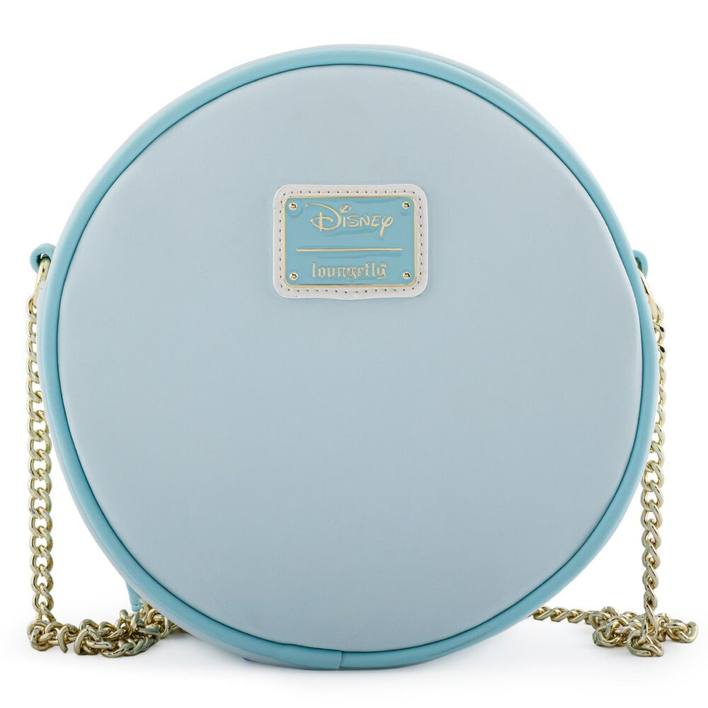 Loungefly Disney Snowman Mickey Minnie Snow Globe Crossbody Bag