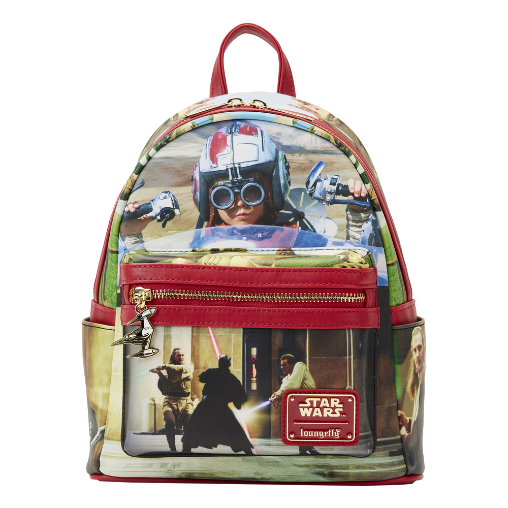 Loungefly Star Wars Scenes Series Phantom Menace Mini Backpack