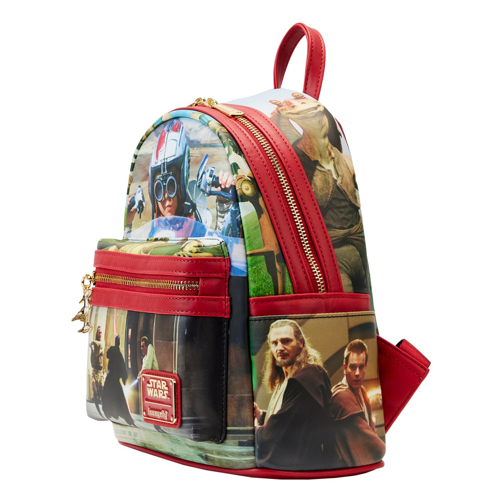 Loungefly Star Wars Scenes Series Phantom Menace Mini Backpack