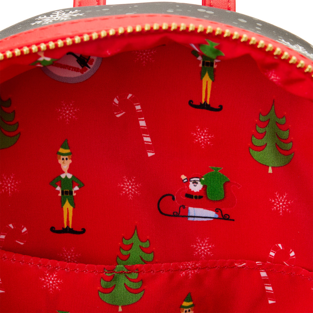 Loungefly Elf Clauseometer Light Up Mini Backpack