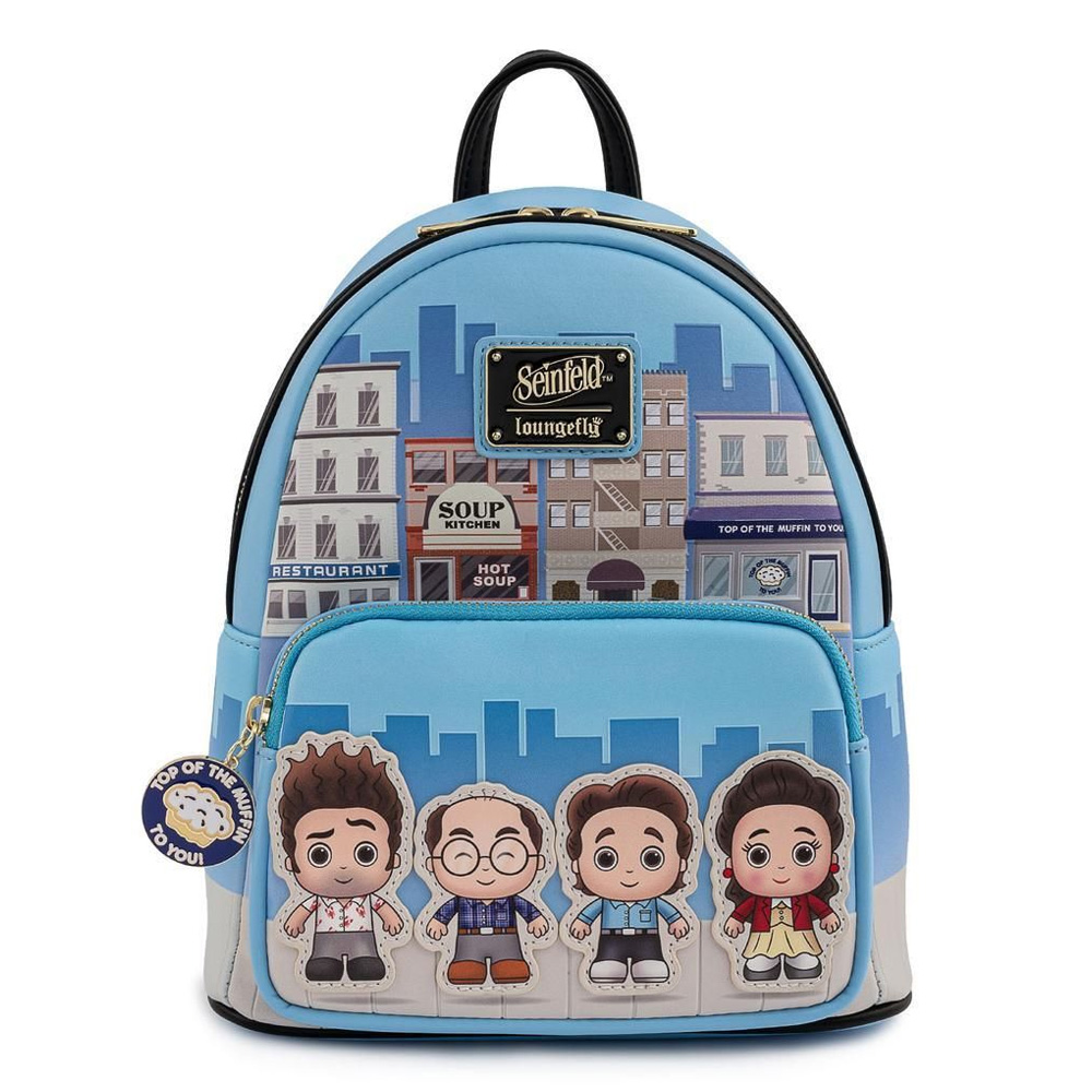 Loungefly Seinfeld Chibi City Mini Backpack