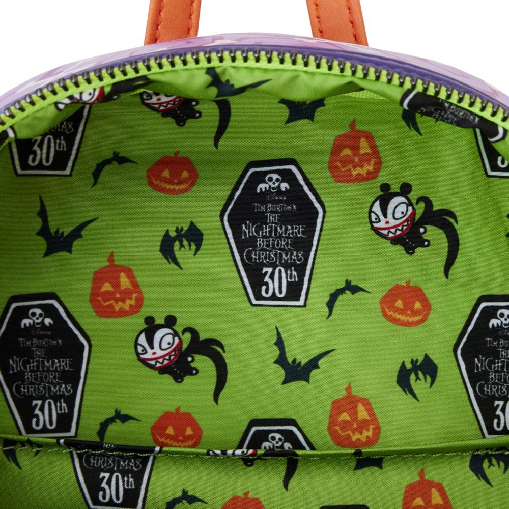 Loungefly Disney Nightmare Before Christmas Scary Teddy Present Mini Backpack