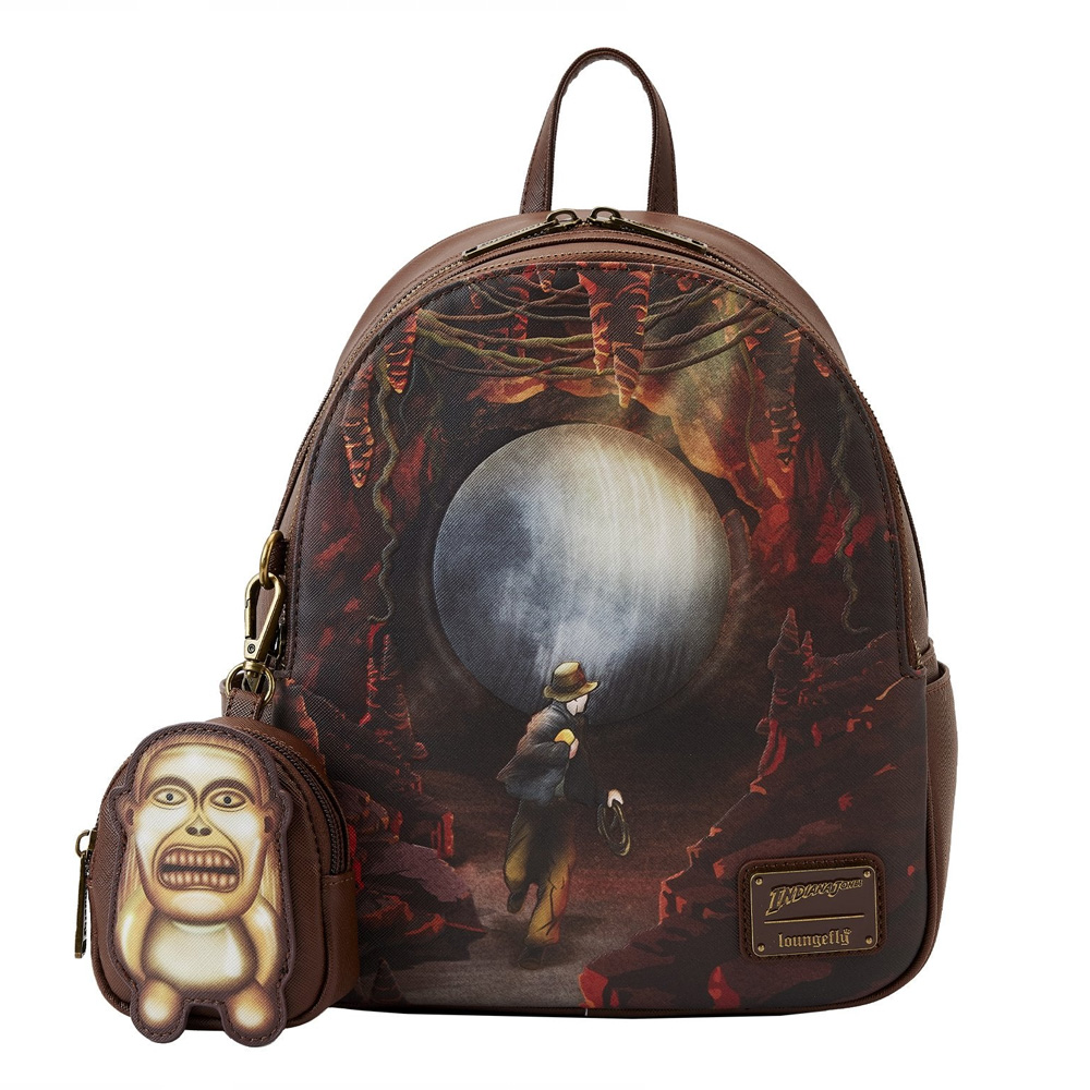 Loungefly Indiana Jones Raiders Mini Backpack With Coin Purse