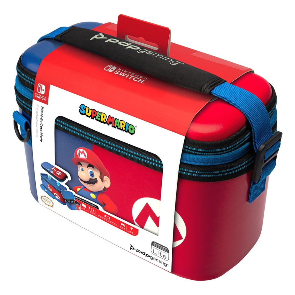 PDP Nintendo Switch Pull-N-Go Case – Mario