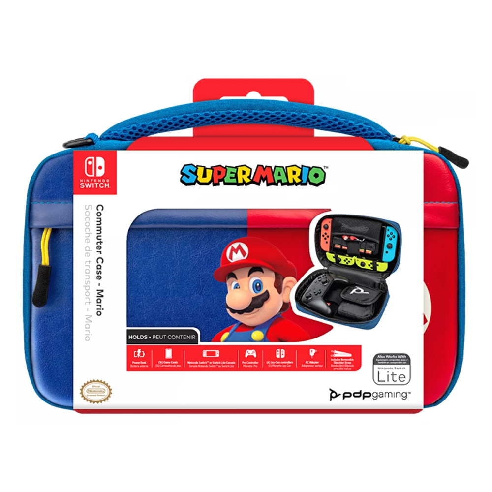 PDP Nintendo Switch Commuter Case – Mario