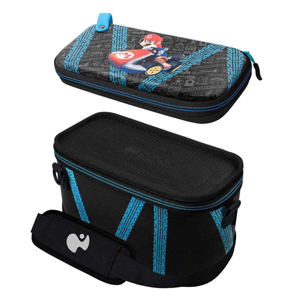 PDP Nintendo Switch Overnight Case – Mario Kart Drift Glow In The Dark
