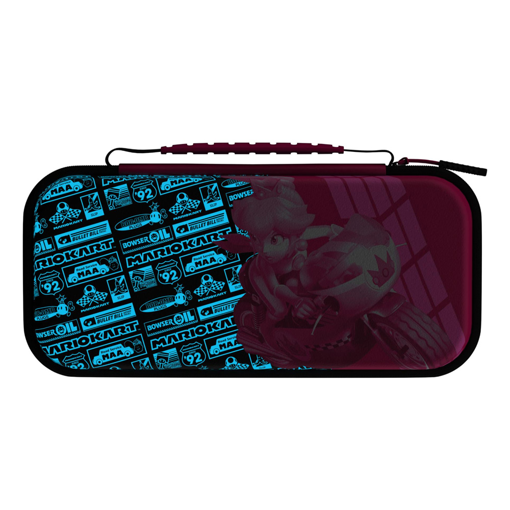 PDP Nintendo Switch Travel Case Plus Glow – Grand Prix Peach