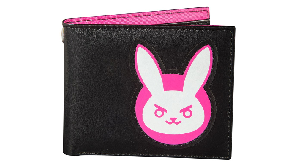 Jinx Overwatch D.VA Bi-Fold Graphic Wallet Black