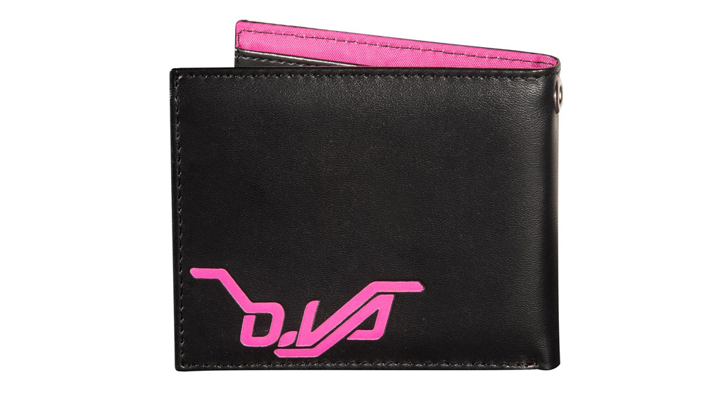 Jinx Overwatch D.VA Bi-Fold Graphic Wallet Black
