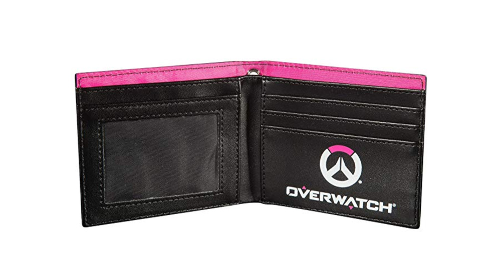 Jinx Overwatch D.VA Bi-Fold Graphic Wallet Black