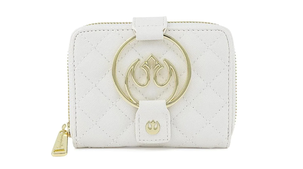 Loungefly Star Wars White Gold Rebel Wallet