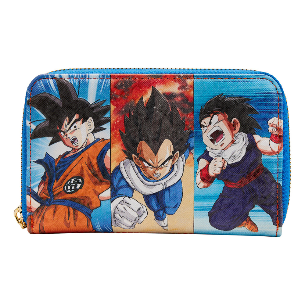 Loungefly Dragon Ball Z Trio Zip Around Wallet