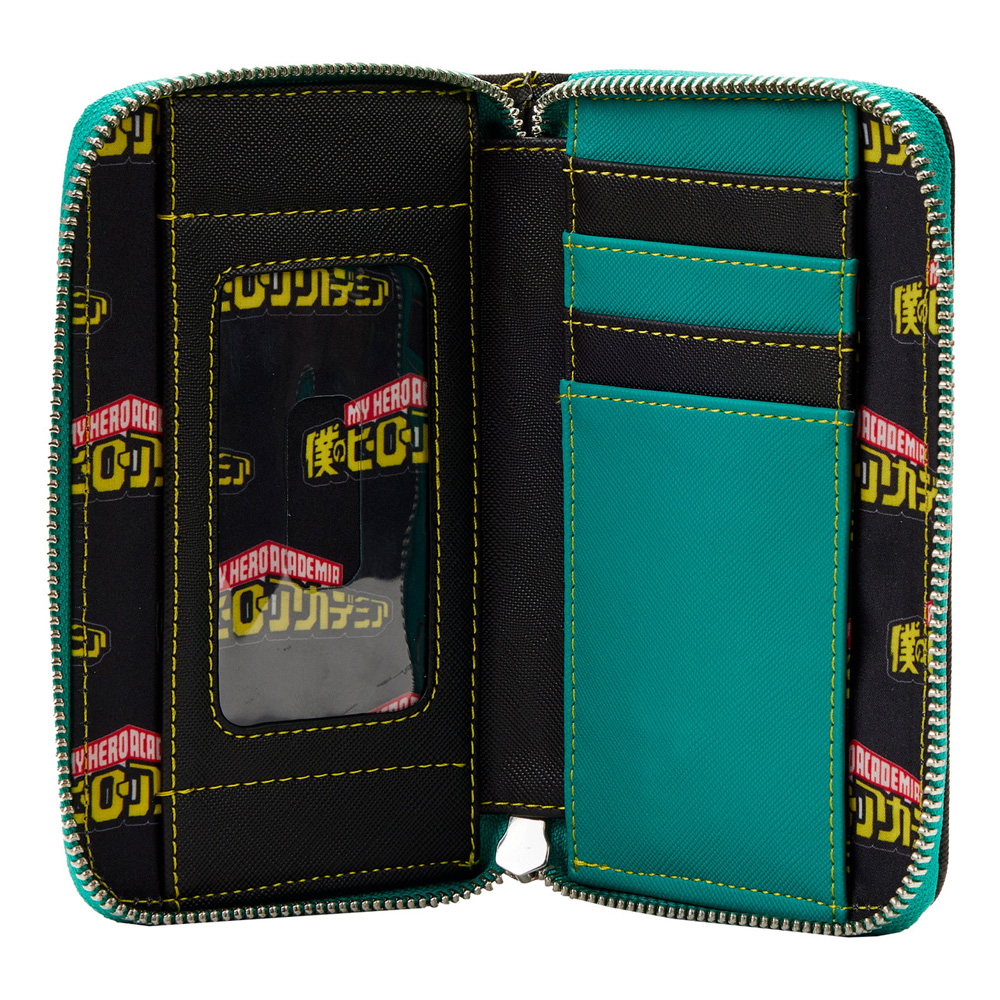 Loungefly My Hero Academia Deku Zip Around Wallet