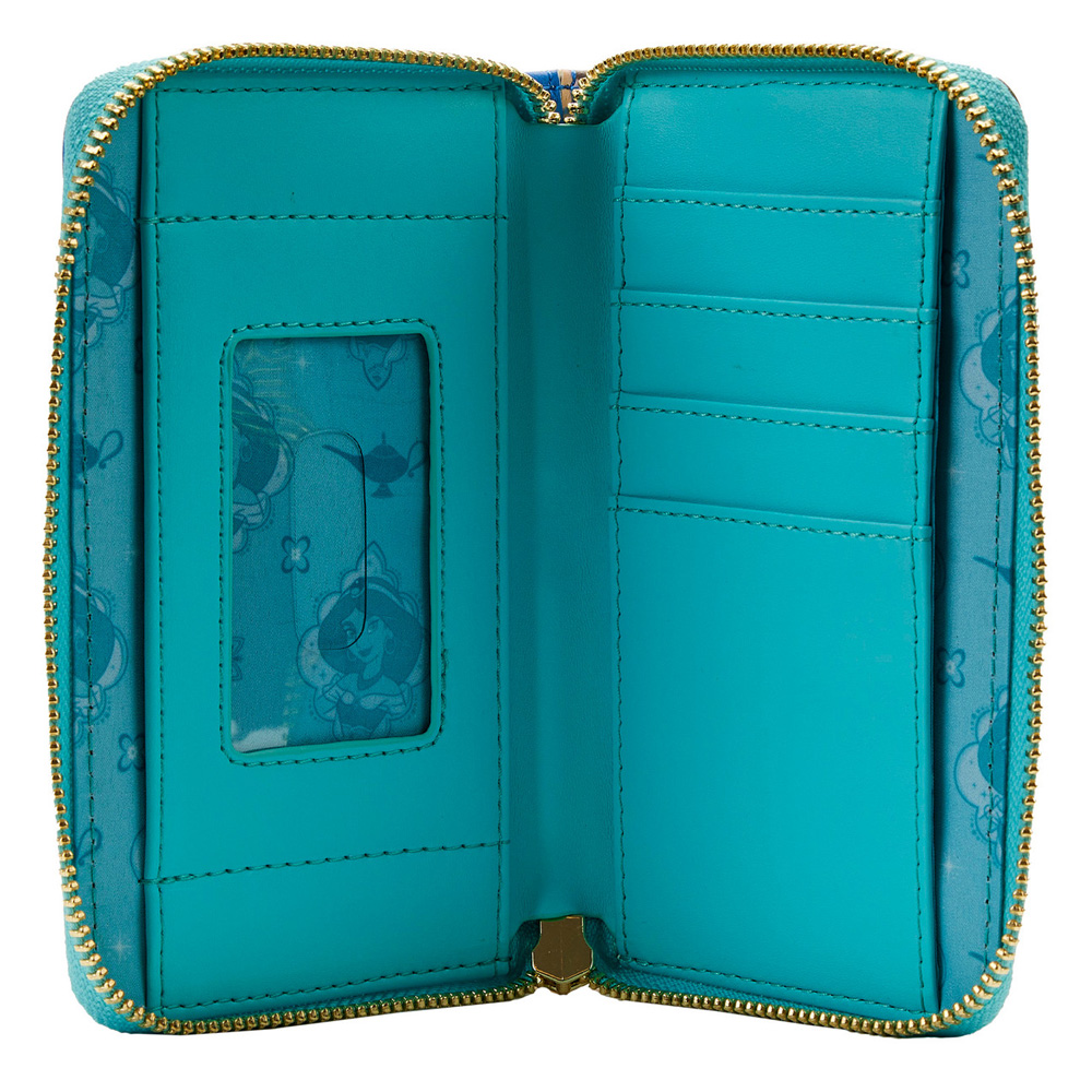 Loungefly Disney Jasmine Princess Series Zip Around Wallet