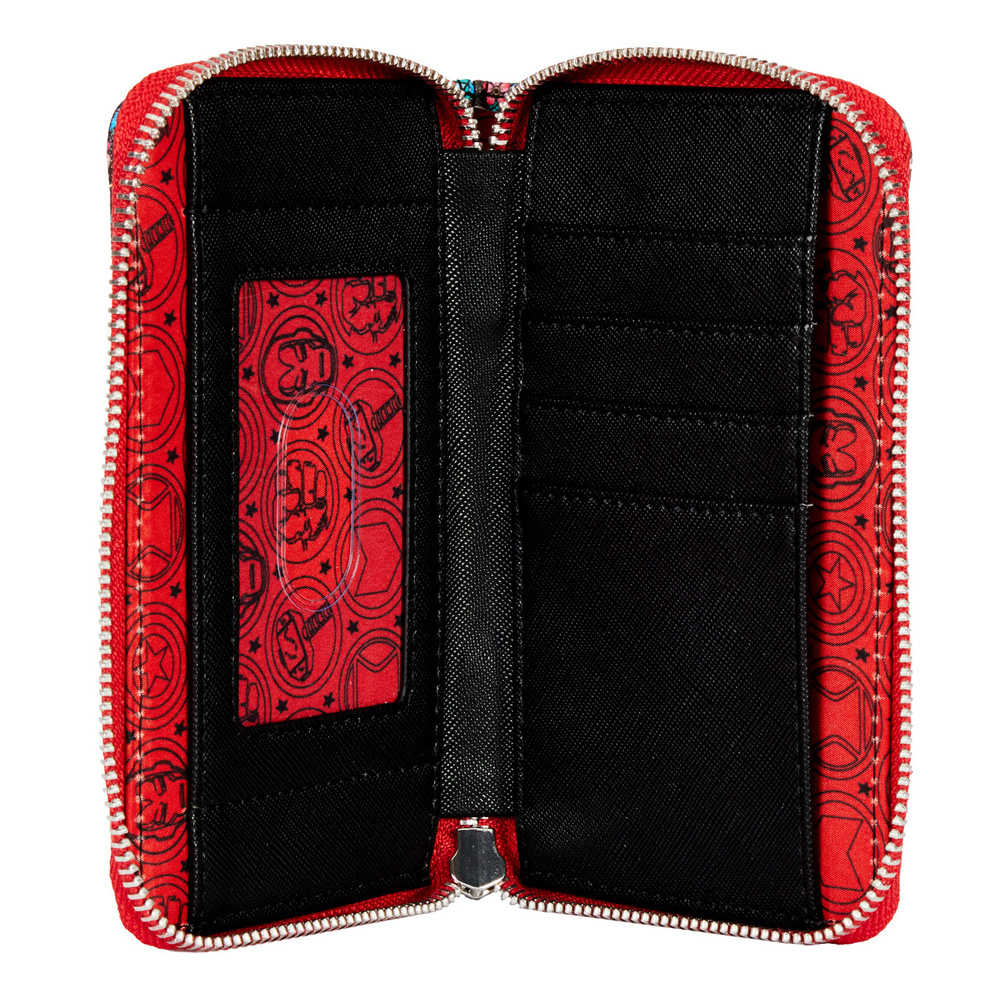 Loungefly Marvel Avengers Tattoo Zip Around Wallet