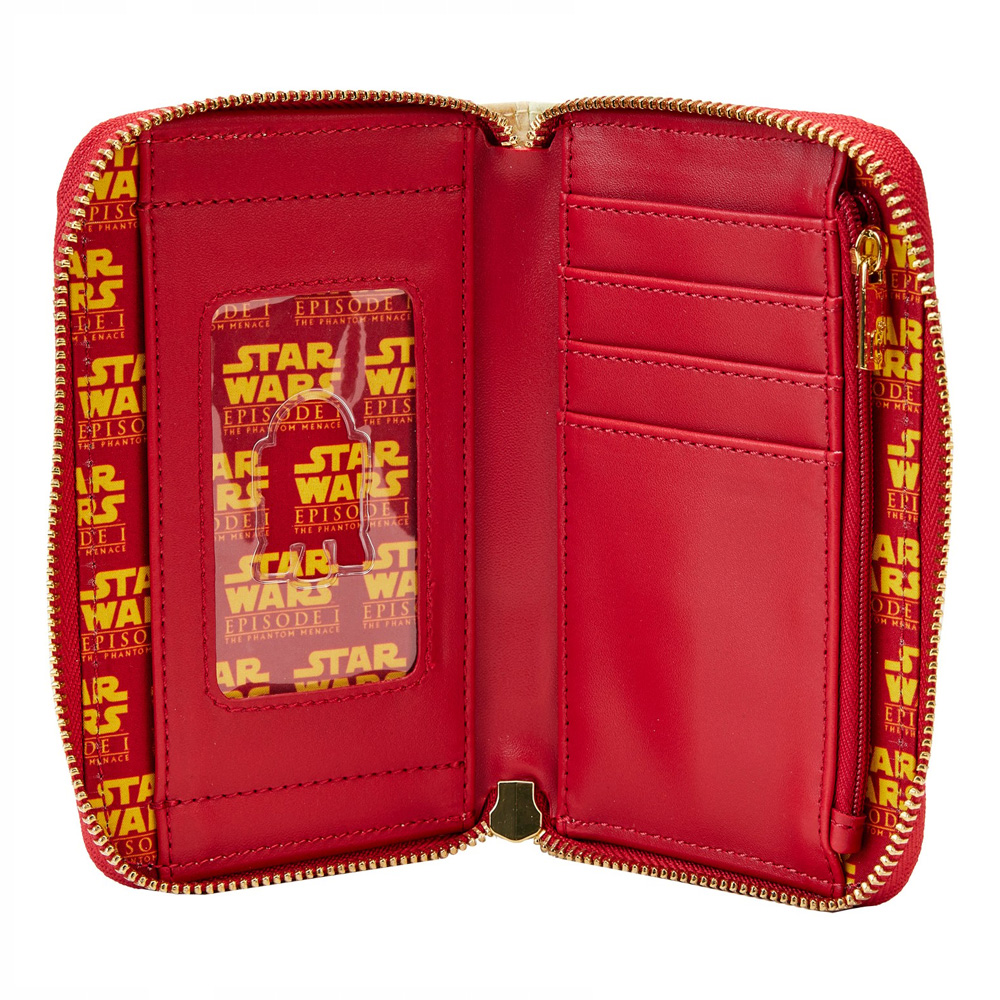 Loungefly Star Wars Scenes Series Phantom Menace Zip Around Wallet