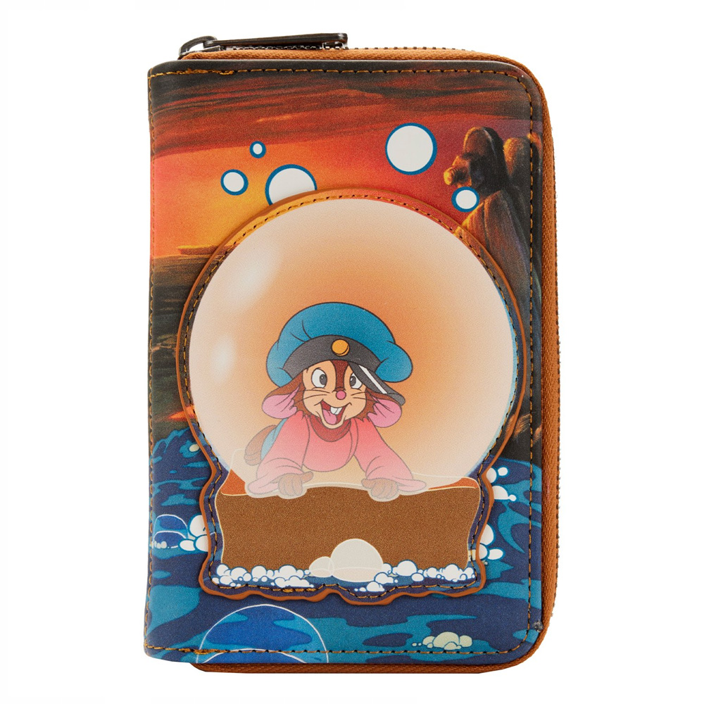 Loungefly An American Tail Fievel Bubbles Zip Around Wallet
