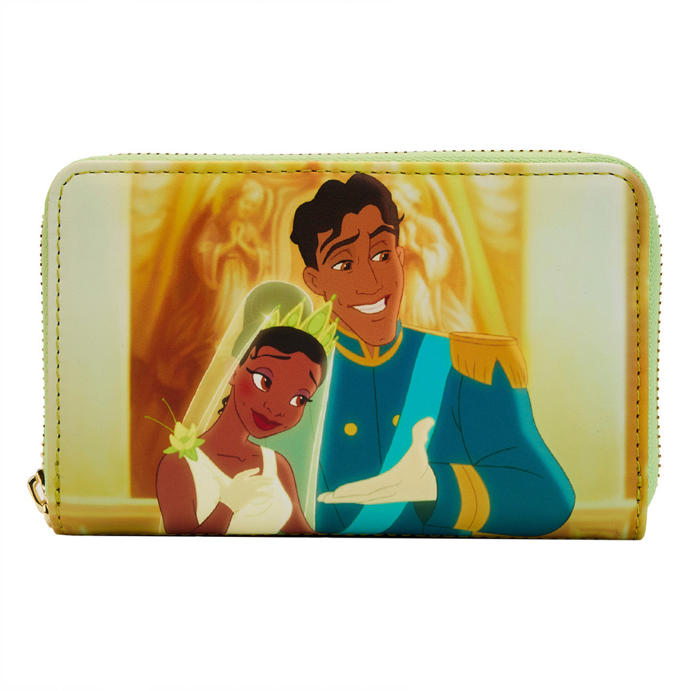 Loungefly Disney Princess And The Frog Scene Zip Around Wallet