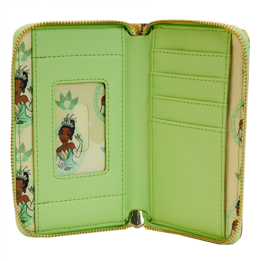 Loungefly Disney Princess And The Frog Scene Zip Around Wallet