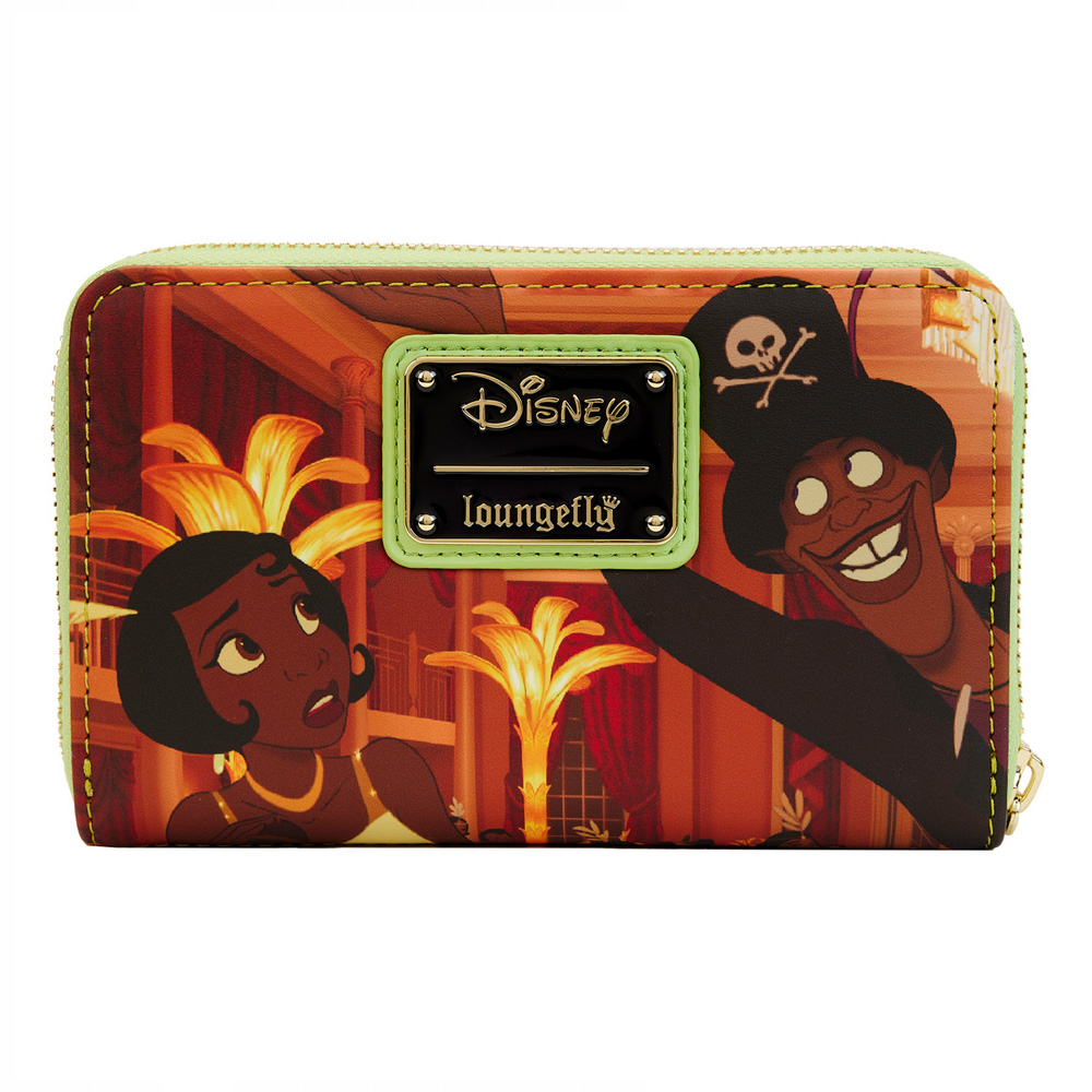 Loungefly Disney Princess And The Frog Scene Zip Around Wallet