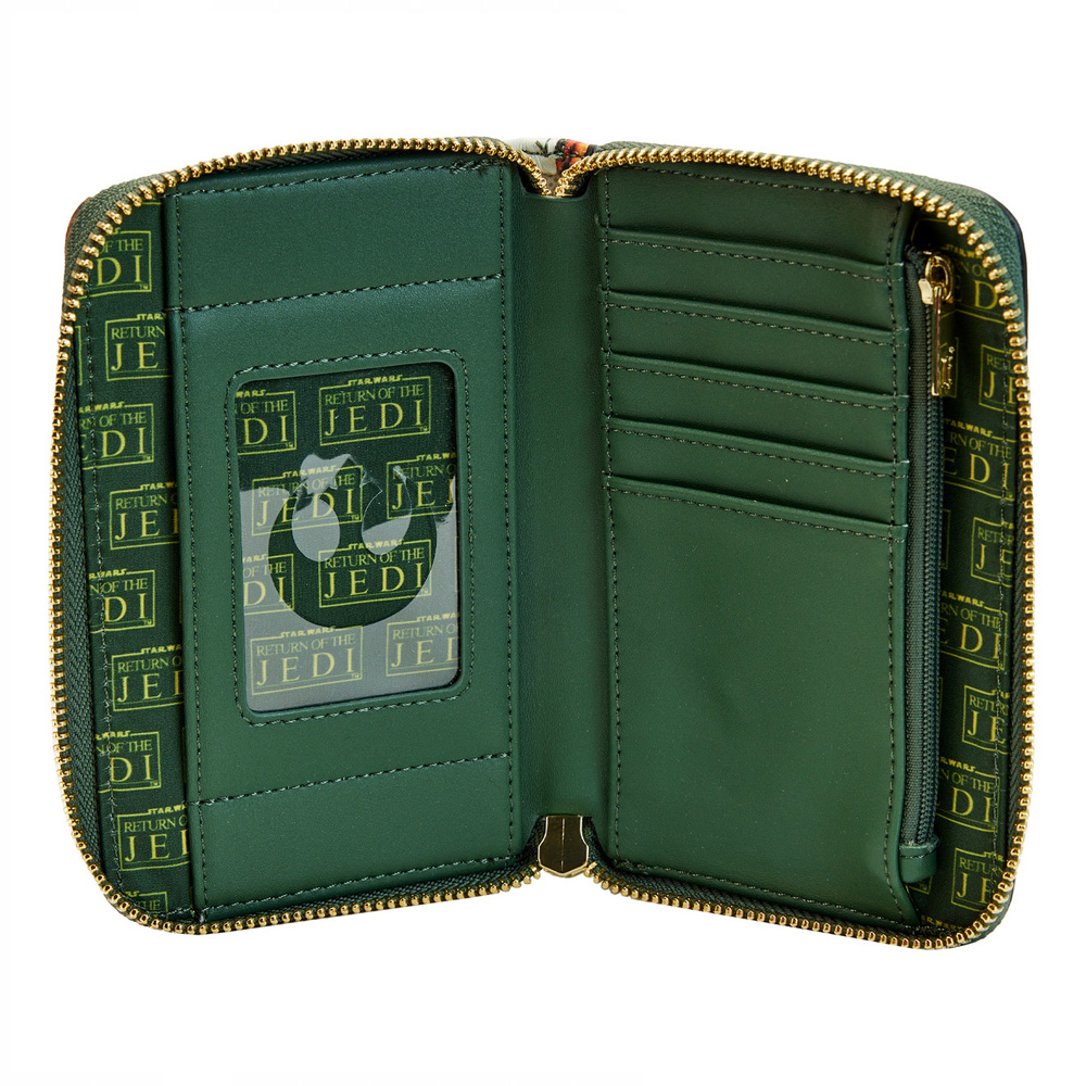Loungefly Star Wars Scenes Return Of The Jedi Zip Around Wallet
