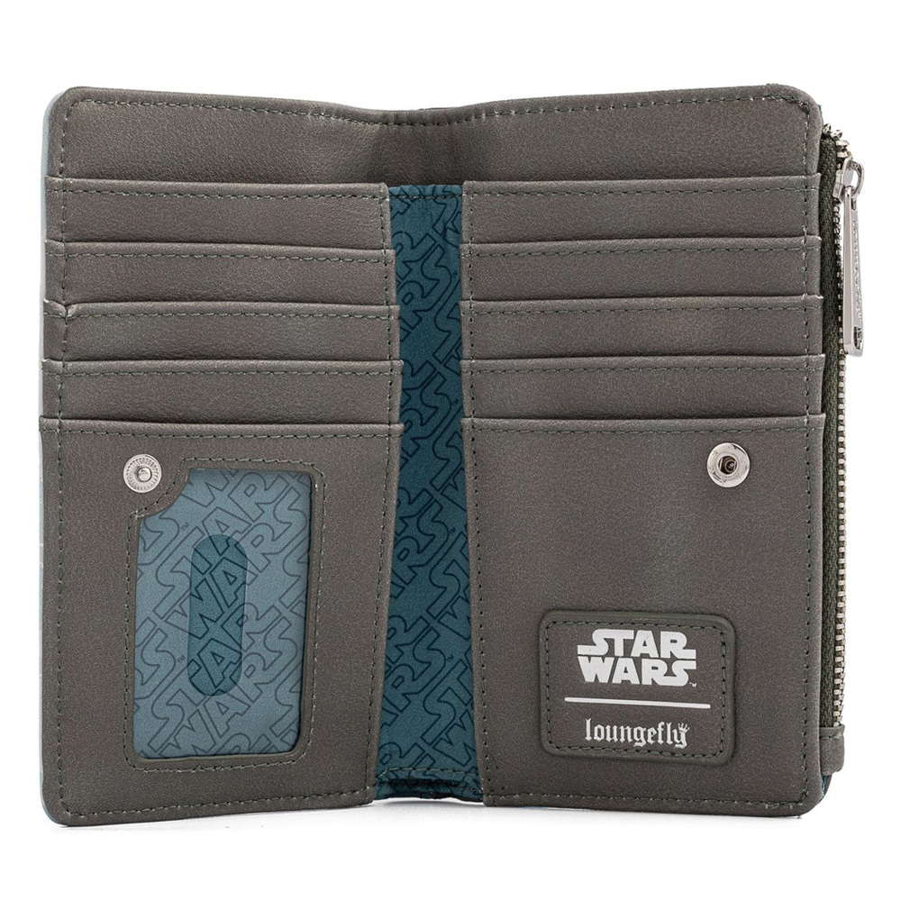 Loungefly Star Wars Rey Kylo Faux Leather Bi Fold Wallet