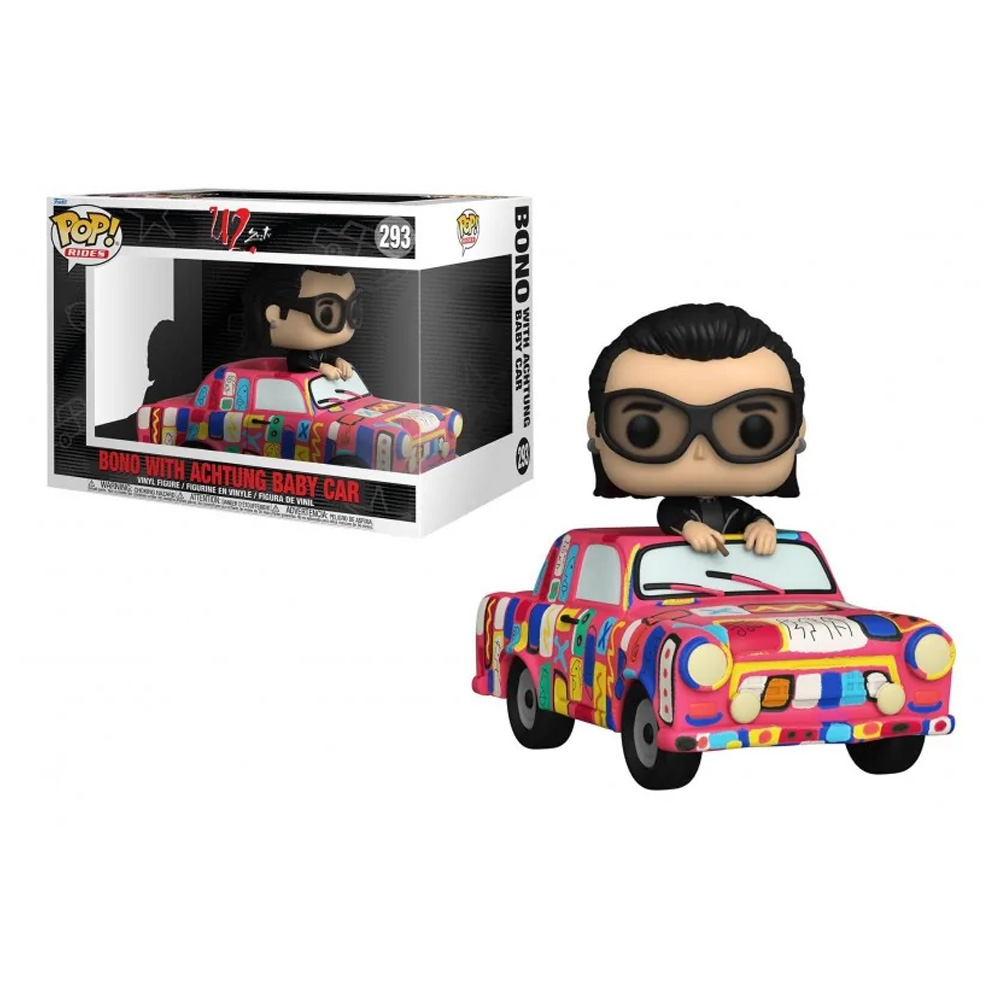 Funko Funko POP Ride SUPDLX: U2-AB Car /w Bono