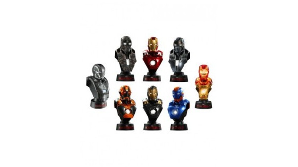 Sideshow Collectibles Iron Man 3 Busts 1/6 11 cm Deluxe Set Series 2 (8)