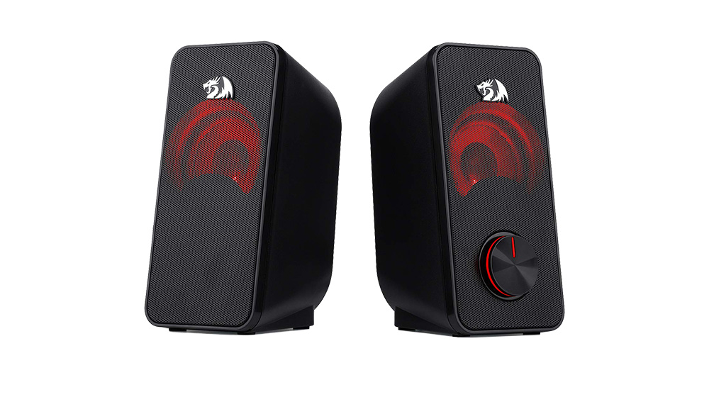 Redragon Stentor GS500 Gaming Speaker 2.0 Red Backlight