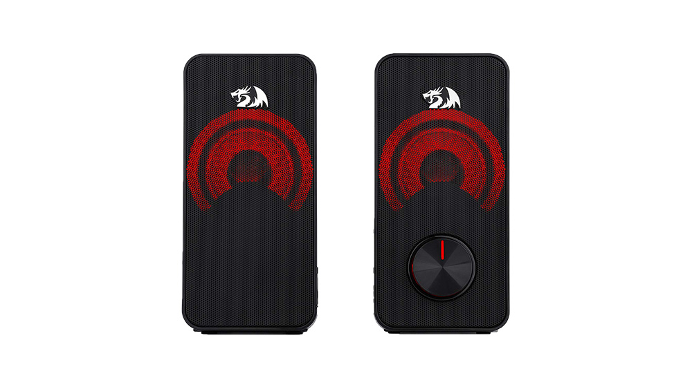 Redragon Stentor GS500 Gaming Speaker 2.0 Red Backlight