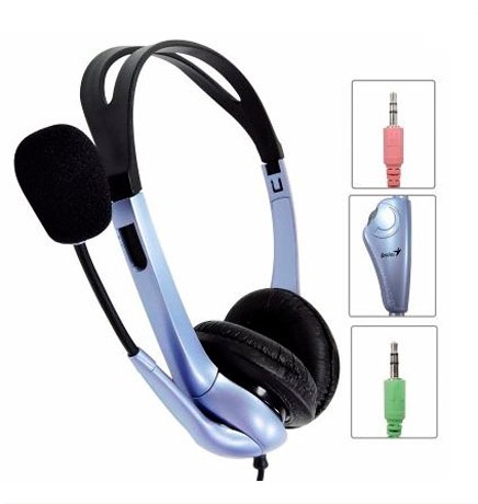 Genius Genius slušalice sa mikrofonom HS-04S (two jack)