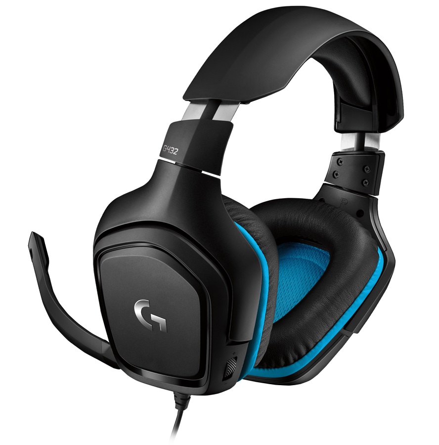 Logitech Logitech G432 7.1 Surround Gaming Headset Leatherette