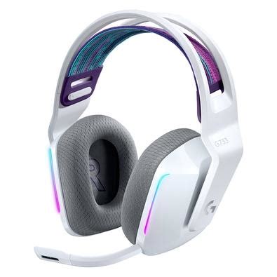 Logitech Logitech G733 Lightspeed Wireless RGB Gaming Headset, White