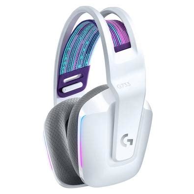 Logitech Logitech G733 Lightspeed Wireless RGB Gaming Headset, White