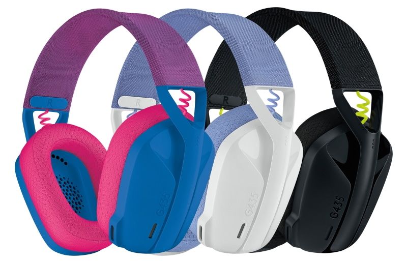 Logitech Logitech G435 Lightspeed Wireless Gaming Headset, Black