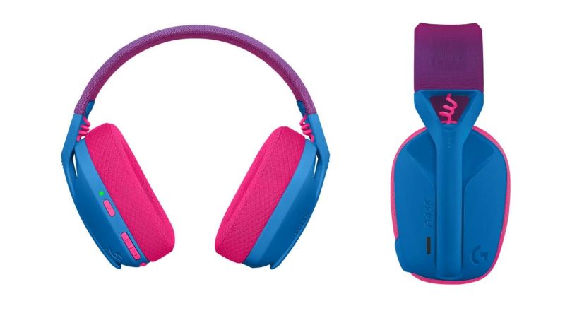 Logitech Logitech G435 Lightspeed Wireless Gaming Headset, Blue