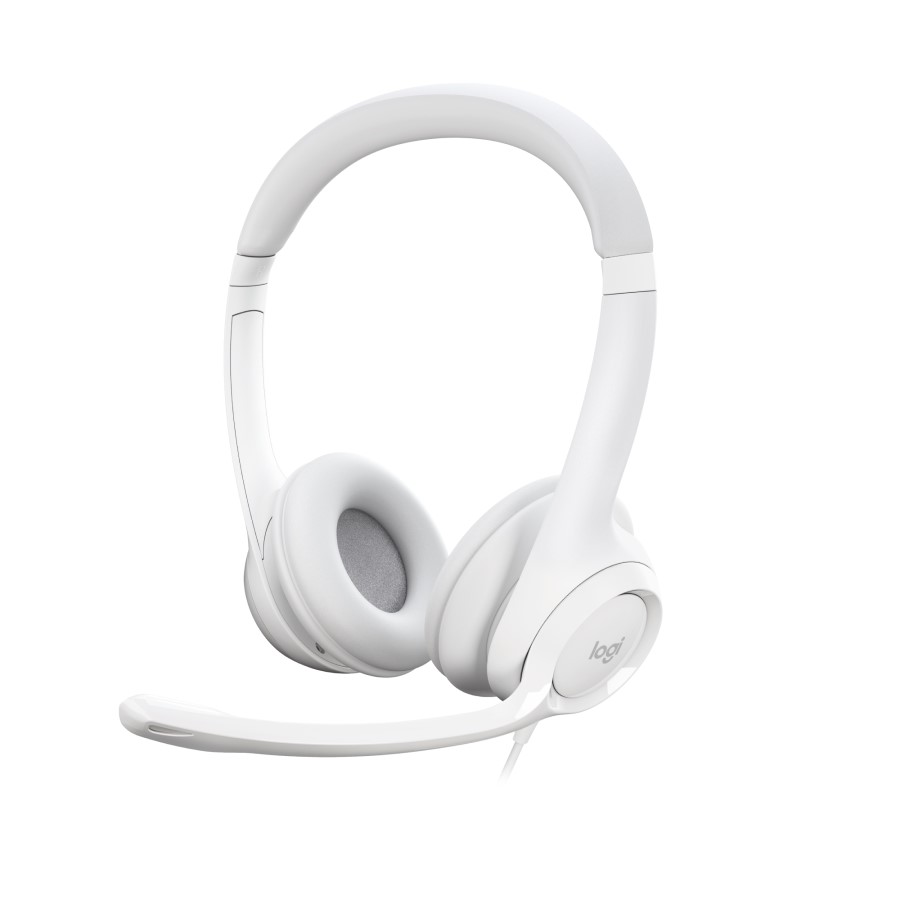 Logitech Logitech H390 ClearChat Comfort USB Headset White