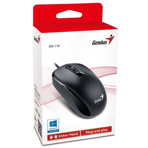 Genius Genius Mouse DX-110 USB, BLACK