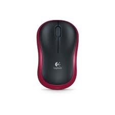 Logitech Logitech M185 Wireless Mouse for Notebook Red