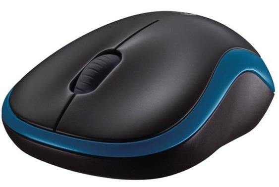 Logitech Logitech M185 Wireless Mouse for Notebook Blue
